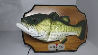 (Thrift Shop Find) Bubba Fish #2 (Before repairs)