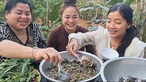 Gỏi Cua Nhảy Tây Bắc Và Buổi Bắt Cá Làm Cá Nhảy Không Thành Cua Yêu Và bà béo