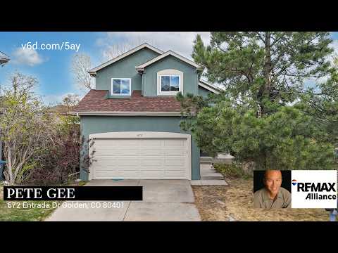 672 Entrada Dr, Golden, CO home video tour