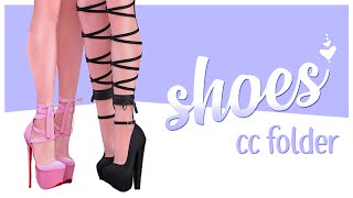 Female Shoes CC Folder👠Sims 4: Showcase Female Shoes Mods CC Folder Free Download