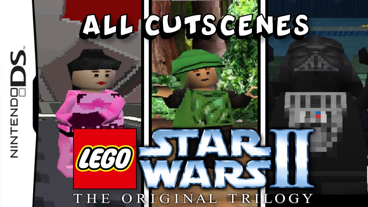 Завершение кат-сцены Lego Star Wars 2 DS