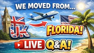 We moved to Florida from the UK 7 months ago!🇬🇧🇺🇸🌴🌞