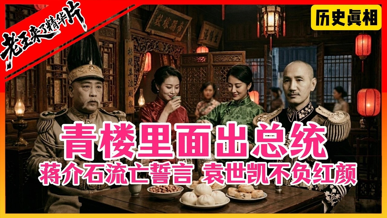 蒋介石佛前发誓：若负你便亡国流放一语成真！袁世凯对青楼女千金一诺现代陆军之父