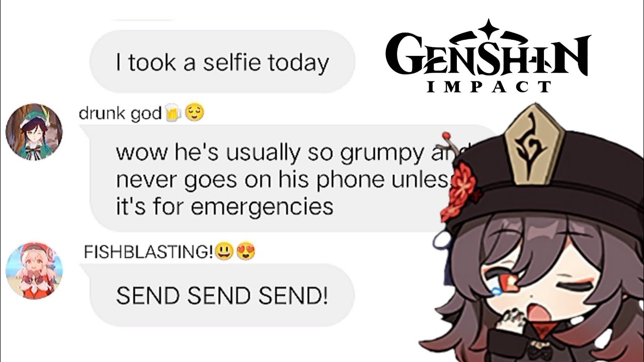 genshin impact texts: genshin impact characters chaotic group chat