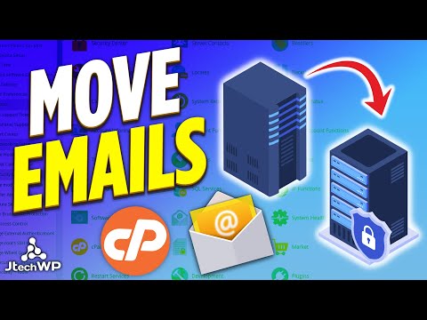 How to move email accounts and forwarders from old server to new server using Cpanel