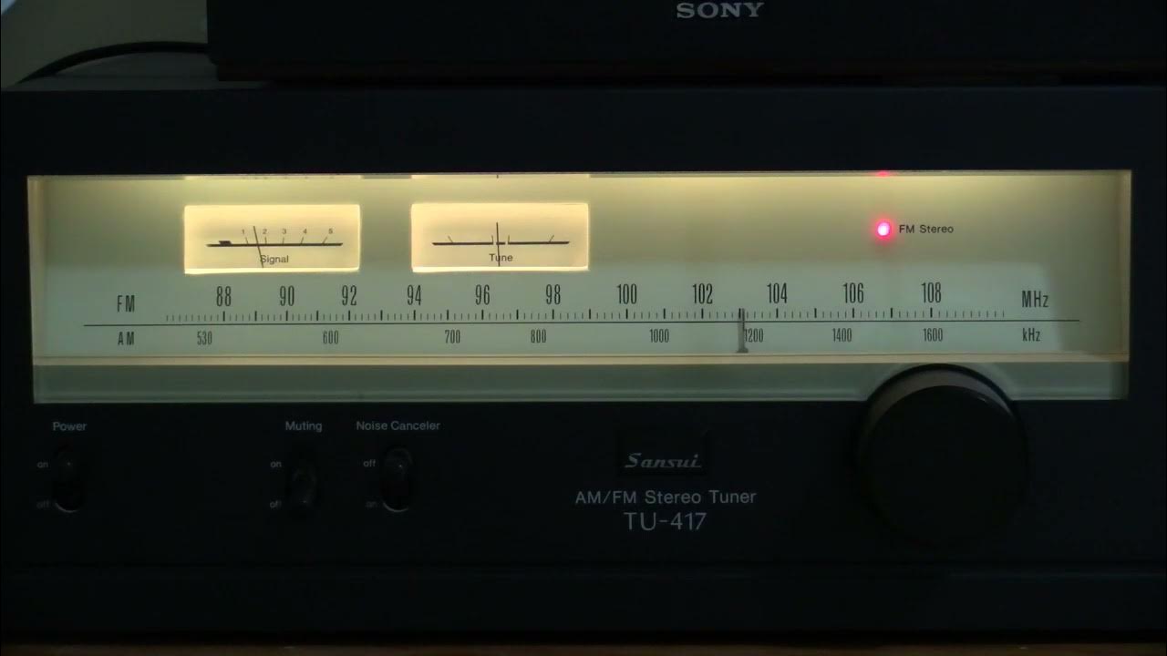 103.2 2CBAFM Sydney old school analogue tuner FMDXing YouTube