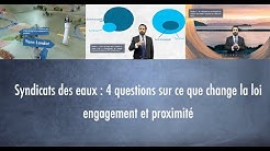 Syndicats des eaux : 4 questions sur ce que change la loi engagement et proximité