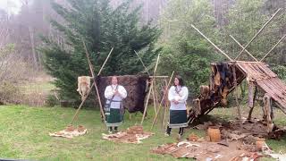 2021 Living History Demonstration by Wahlalah and Sandra Brown