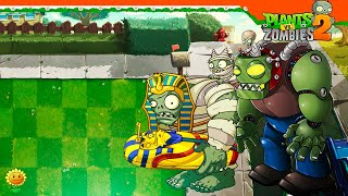 😨 ГАРГАНТЮА РАЗМЕРОМ ПОЧТИ С ЗОМБОССА 😨 Plants Vs Zombies 2 (Растения против Зомби 2) Прохождение