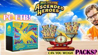 DON'T BUY LOOSE PACKS! 🚩 Ascended Heroes Weighing Test Results