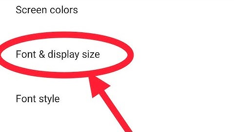 Vivo y15s change font size,how to change font size in Vivo y15s