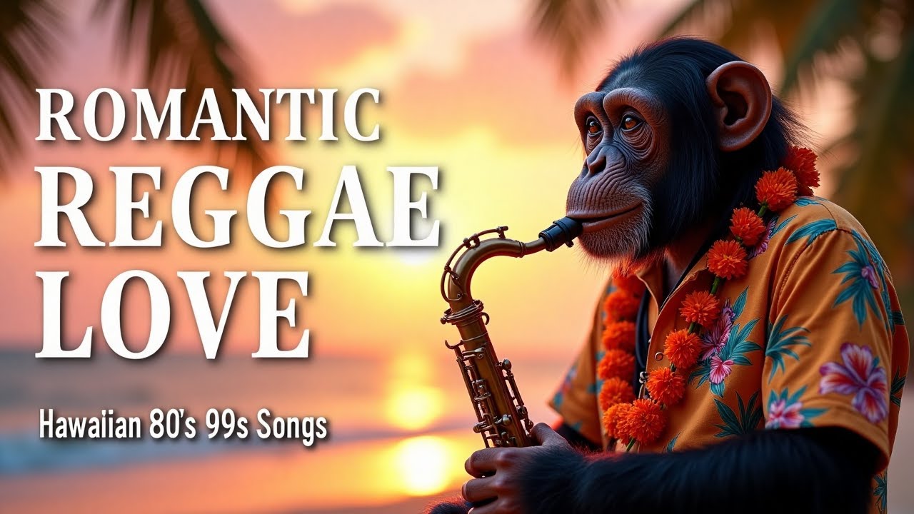 Chill Hawaiian Reggae Love Songs 80s–90s 🌴💗  Retro Tropical Romance