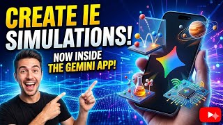 Gemini's NEW Canvas: Create Interactive Simulations with One Prompt!