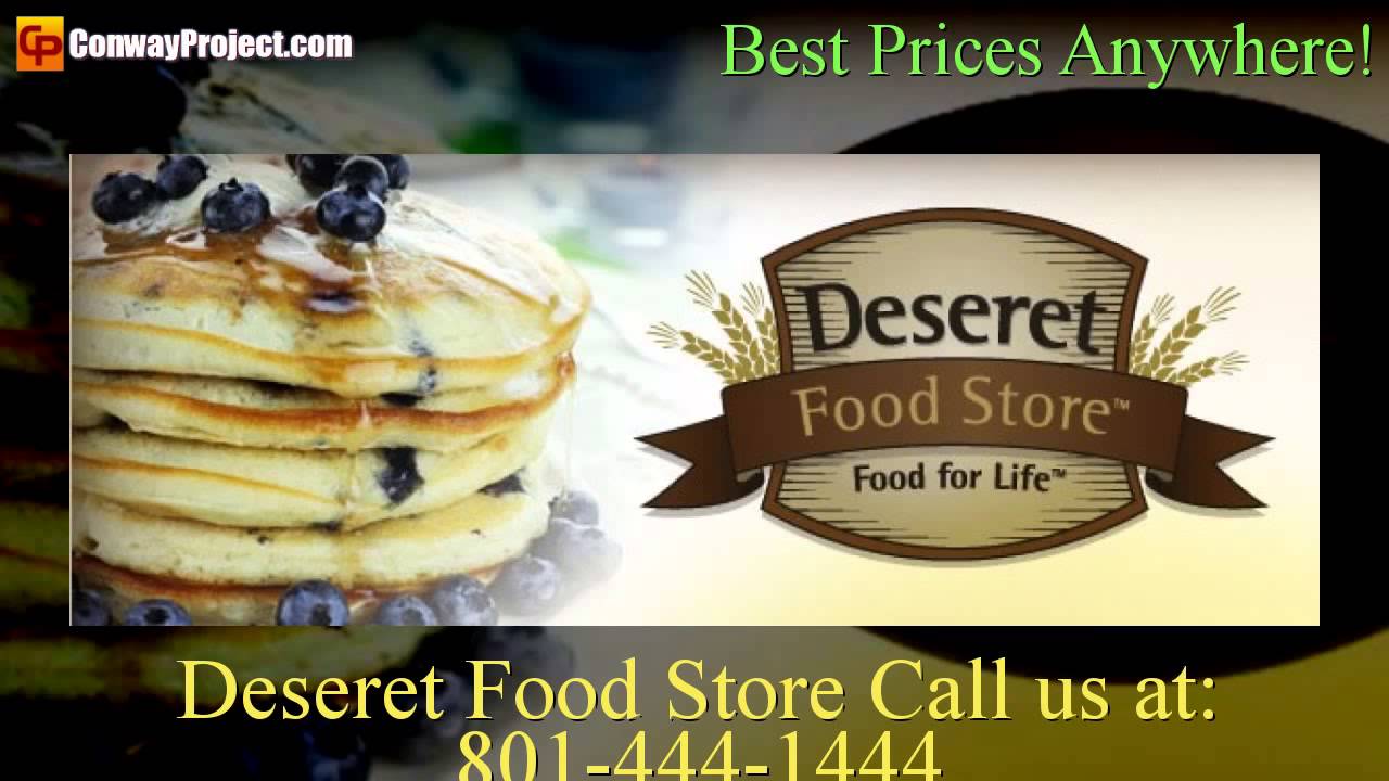 Deseret Food Store best emergency food kits YouTube