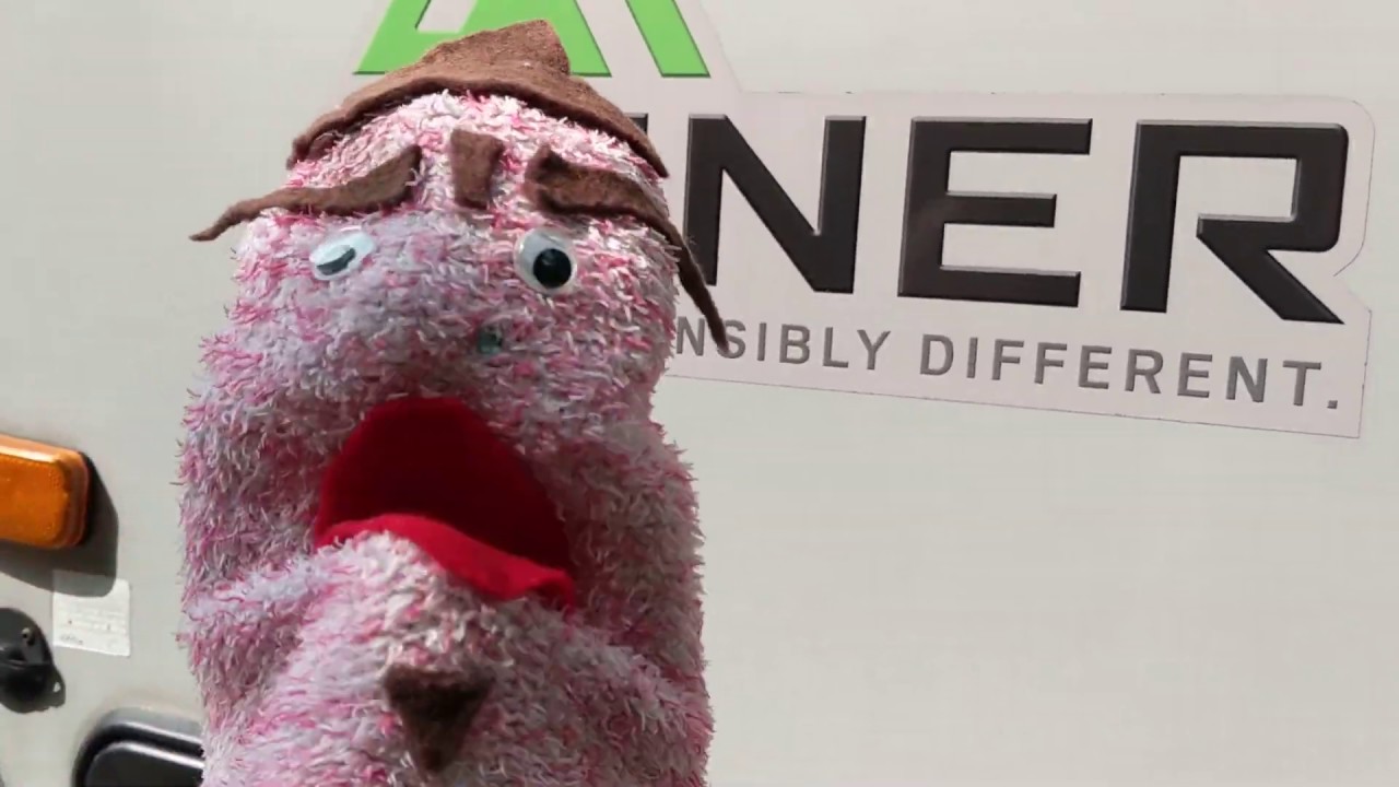 Camping in an Aliner at Don Carter State Park w/ Sock Puppet Z, sock puppet show