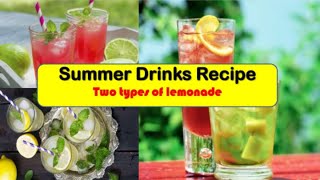 Summer drinks recipe in tamil / Lemonade drinks in two varieties  / Natural drink / Just Jollyfied