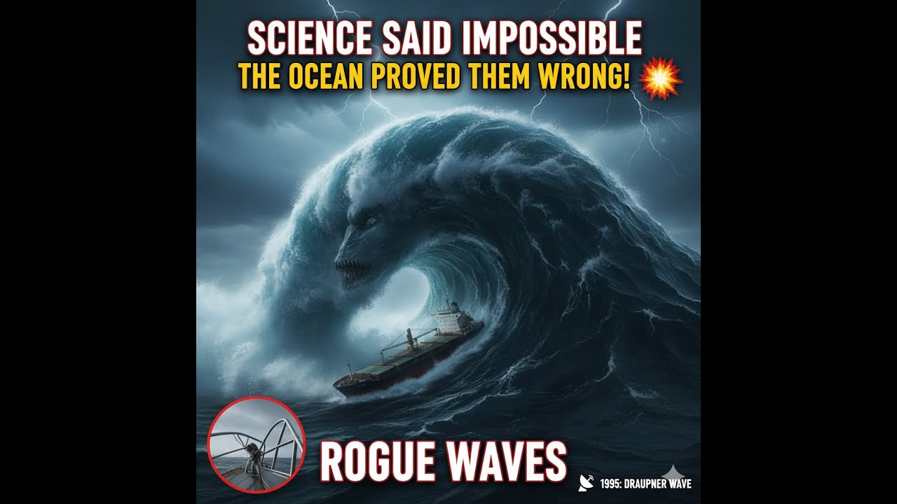 Science Said Impossible, the Ocean Proved Them Wrong Rogue Waves! 💥