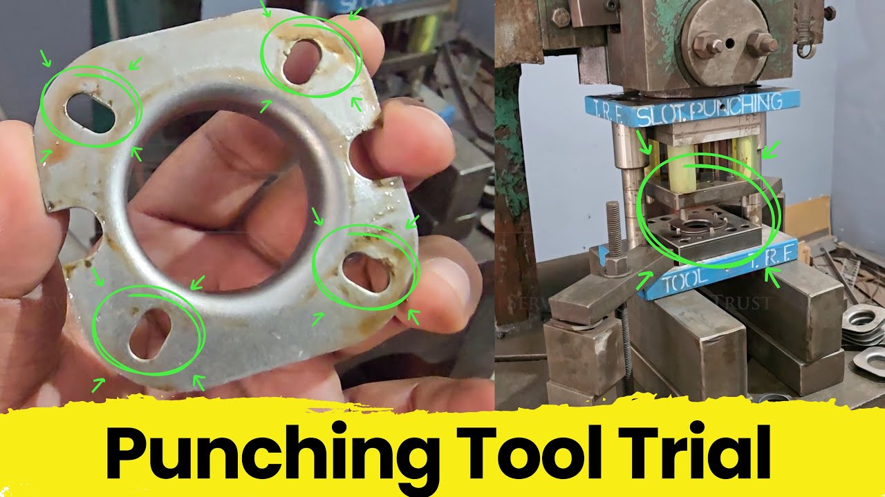 Punchnig Tool Trial, With Hand Safety, बहुत अच्छा टूल बना हैं हाथ कटने का कोई खतरा नहीं ✅