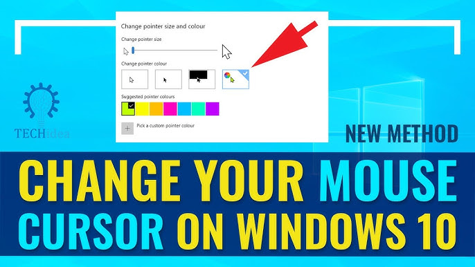 How To Change Your Mouse Cursor In Windows 2017 Youtube Change Mouse,