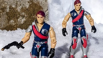 GI Joe action figures retro 80s Tomax and Xamot crimson twins original Hasbro Kenner