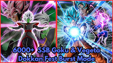 6000+ Score Dokkan Event Burst Mode with Worldwide Chaos Category! | DBZ Dokkan Battle