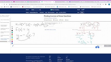 14 Finding inverses of linear functions practice   Khan Academy   Google Chrome 2020 06 08 11 46 22