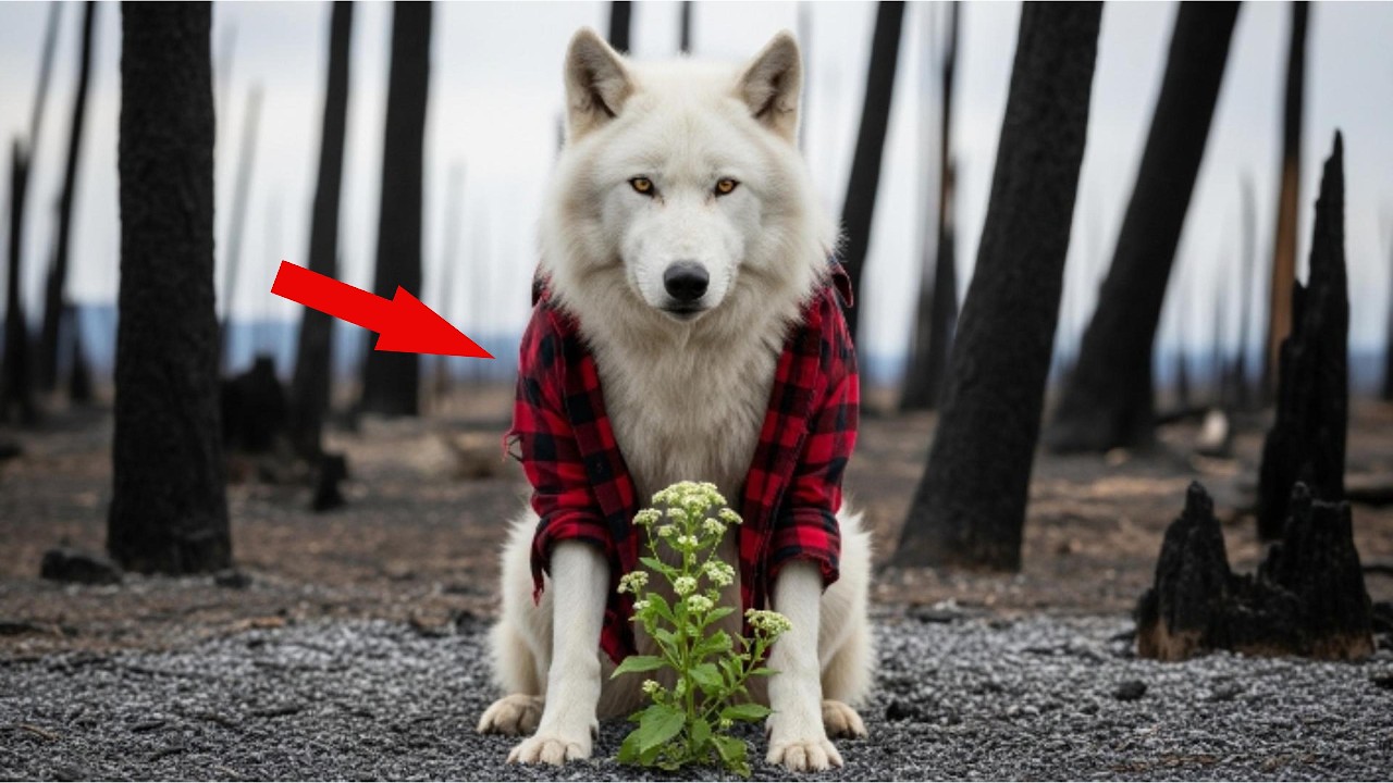 300,000 Acres Burned to Ash—But What This Wolf Was Guarding Will Break You