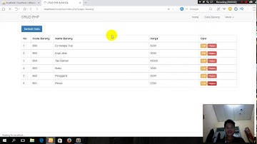 Tutorial PHP MYSQL Cara Menghapus Data dari database