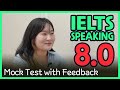 Ielts speaking band 80 mock test with feedback