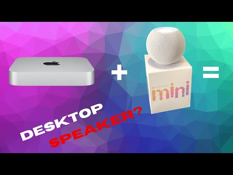 Can the Apple HomePod mini be a Desktop Speaker?!