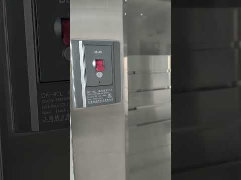Deiiang Stainless Steel Fume Hood Control Panel & Component Overview