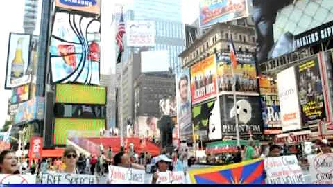 Chinese news agency gets Times Square billboard - DayDayNews