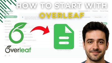 How to Create Your First Overleaf Document  – 2025 LaTeX Guide!