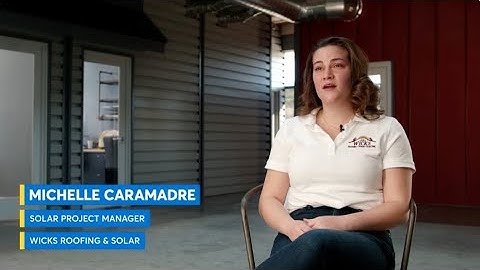 Michelle from Wicks Roofing & Solar - Testimonial