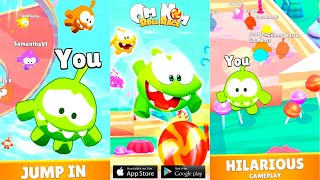 Om Nom: Roll Race Gameplay - Android/IOS screenshot 5