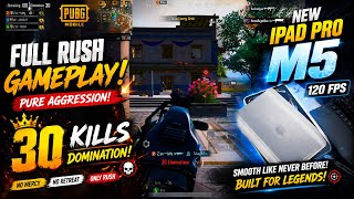 PUBG MOBILE Feels INSANE on iPad Pro M5 🔥 30 Kill Domination