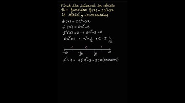 Increasing function #12 CBSE boards 