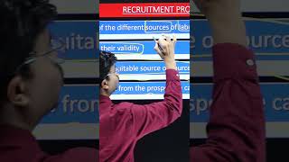 Learn Recruitment Process In Staffing In 40 Seconds  Class 12 Business Studies Board Exam 2026