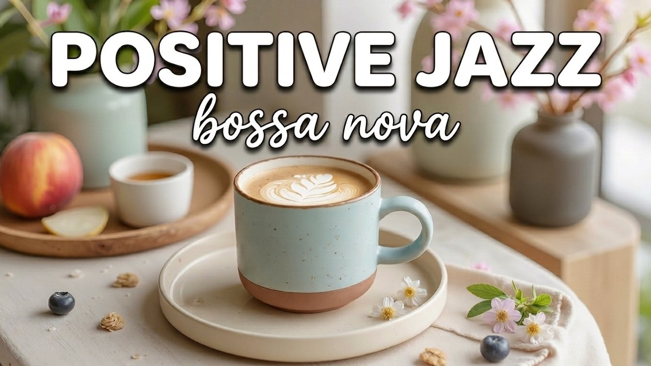 Positive Morning Vibes ☕ Morning Coffee Music with Uplifting Jazz