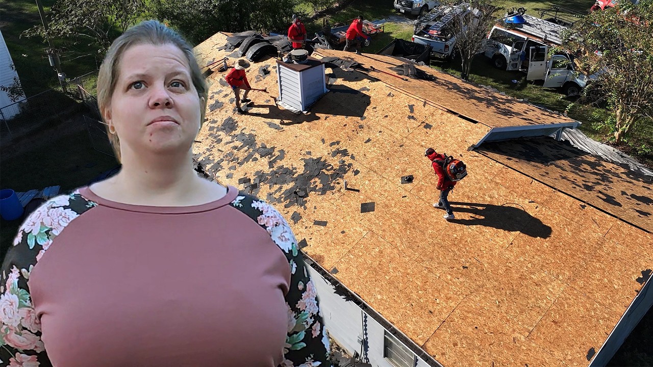 Мама с трудом могла купить продукты… Мы подарили ей БЕСПЛАТНУЮ крышу!