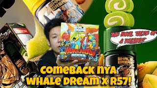 WHALEDREAM X R57 IS BACK || WHALEDREAM HONEYDEW ROLL CAKE!!!
