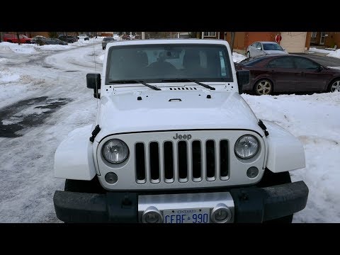 Jeep Wrangler Sahara 2017 - один месяц владения