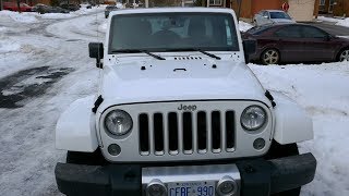 Jeep Wrangler Sahara 2017 - один месяц владения