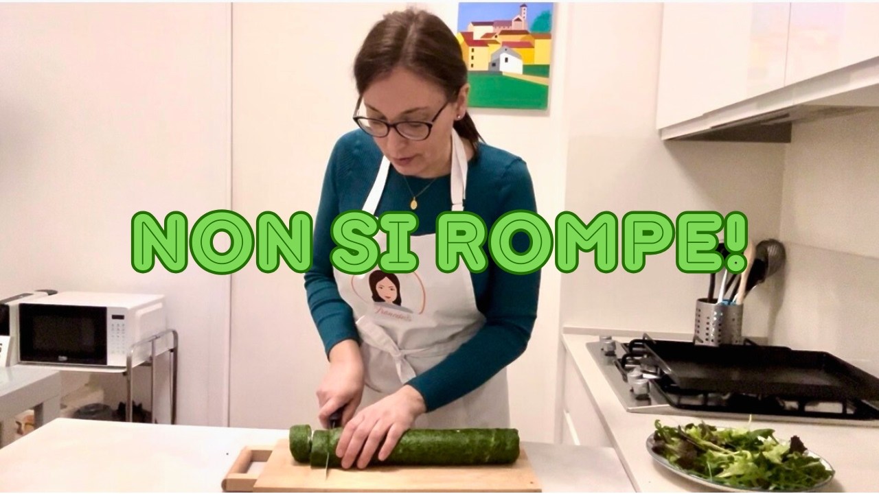 ROTOLO DI FRITTATA AGLI SPINACI al Forno: la Ricetta FURBA che non si rompe!