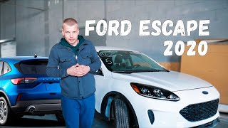 Ford Escape (Kuga) 2020. Куда смотреть при покупке на аукционе, запчасти и ремонт.