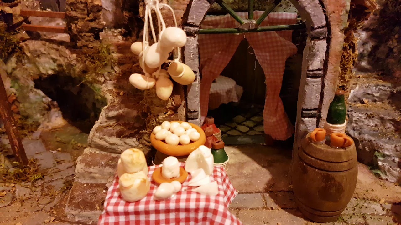Presepe napoletano fatto a mano 2017
