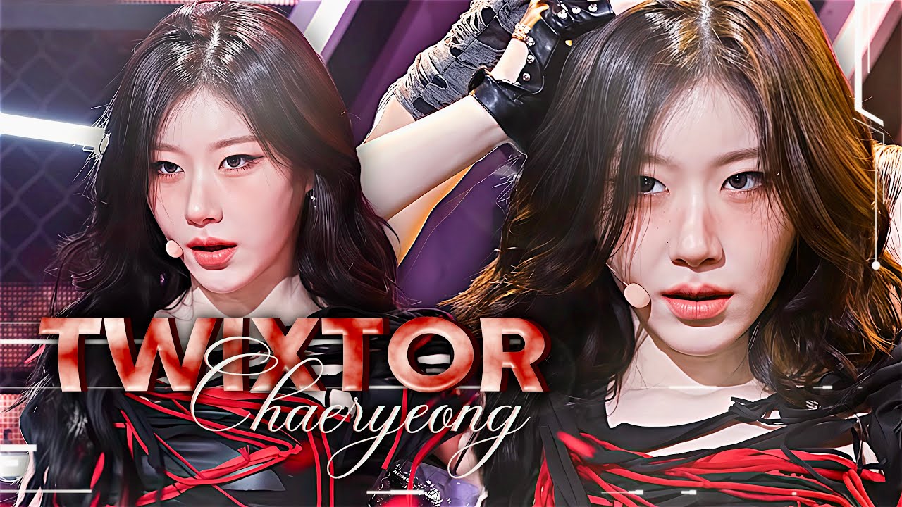 TWIXTOR CLIPS 4K CHAERYEONG FACECAM 