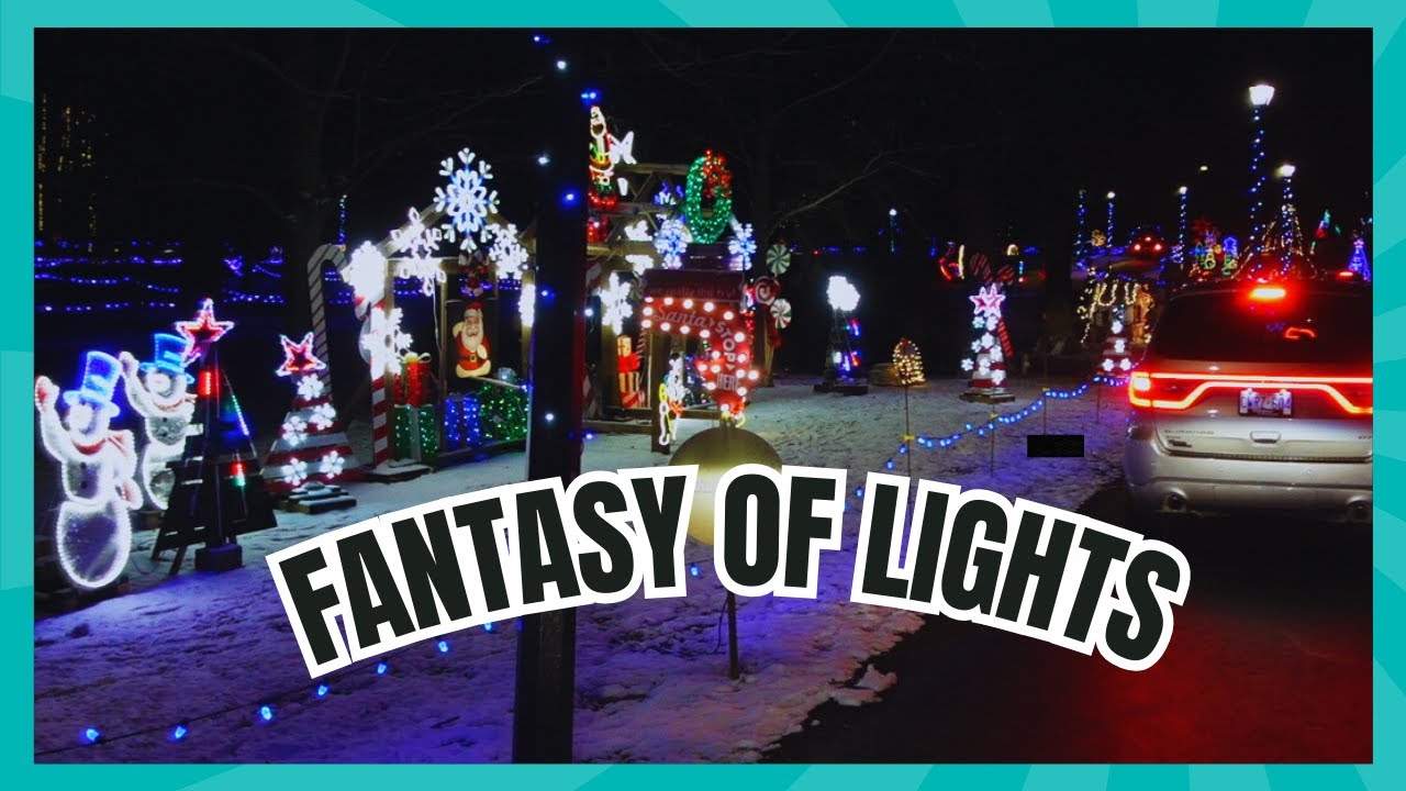 The Uxbridge Optimist Fantasy Of Lights Drive Thru Experience YouTube