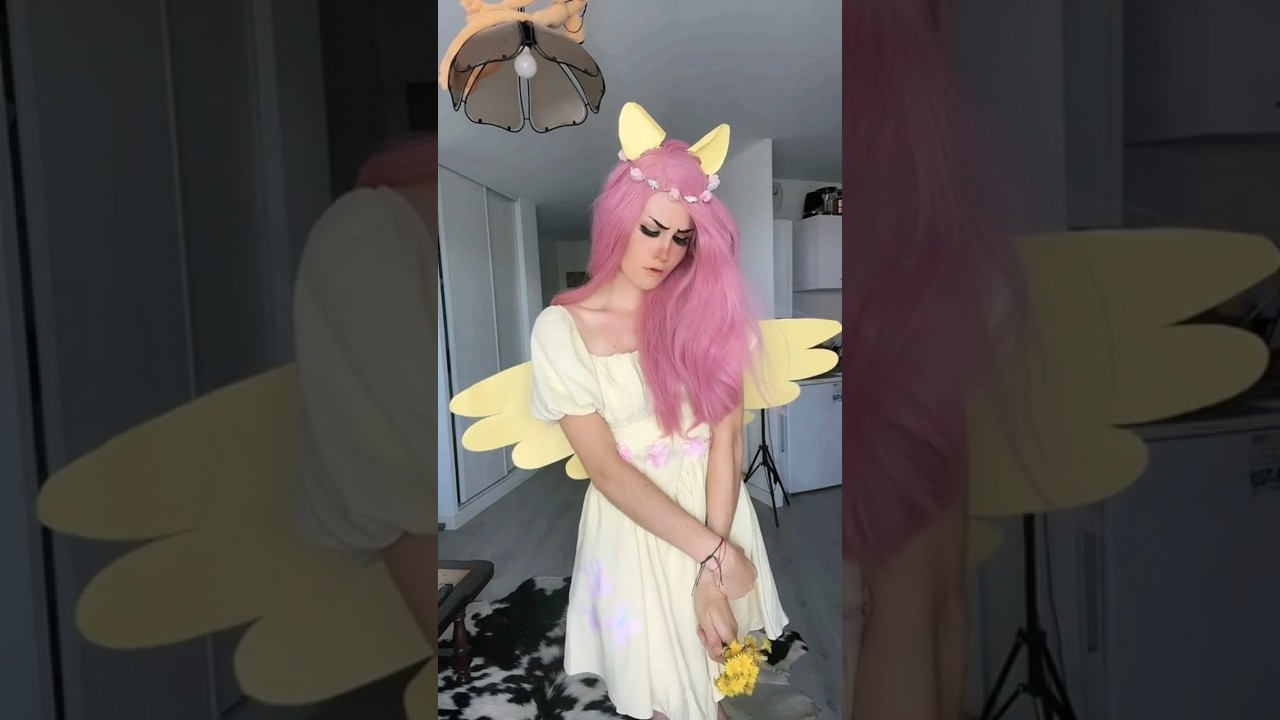 I do remake of my Fluttershy ? 😉 #cosplay