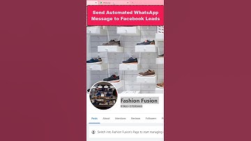Facebook Leads + WhatsApp: Send Automated WhatsApp Message to Facebook Leads #shorts #automation